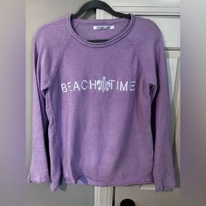 Size small LuluB sweater.  Never worn from smoke free home!